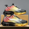 Gradient Color Men's Shoes plus Size New Fashion Casual Running Sneaker Couple Trend All-Match Luminous Running Shoes. 