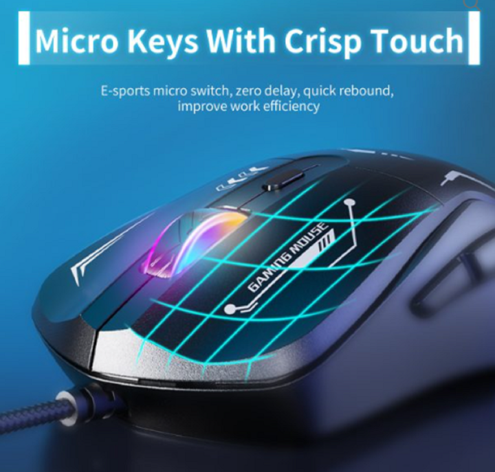 Onikuma%20CW917%20Wired%20Gaming%20Mouse%20%7C%20Black%206%20Button%20-%20Image%202