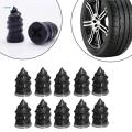 10Pcs Quick Repair Tool Vacuum Tyre Repair Rubber Nail for Car Tire Puncture 0.53cmx1.17cm. 