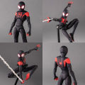 Sv Action Spiderman Miles Morales Action Figure Collection Sentinel Marvel Spider-Man Into the Spider Verse Figures Model Toys.