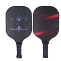 Lightweight Pickleball Paddle, Pickleball Racket Set Pickleball Paddle Carbon Fiber Widely Used for Woamn for Home.