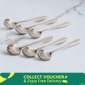 6 Pcs Stainless Steel Sup Spoon Nova Blackberry Stainless Steel Sup Spoon For Children - Sup Spoon 15 Cm Long Sup Spoon. 