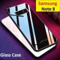 For Samsung Galaxy Note 8 Glass Case Premium Quality Glass Case Phone Back Cover.