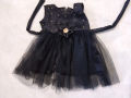 Round Neck party dress for 0-12  years Baby Girls. 