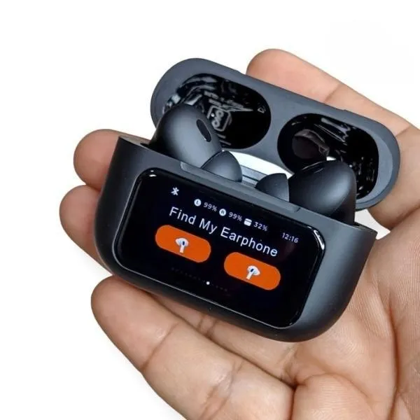 Airpods%20A9%20Pro%20Touch%20Screen%20Display%20with%20ANC%20ENC%20TWS%20Earbuds%20-%20Image%202