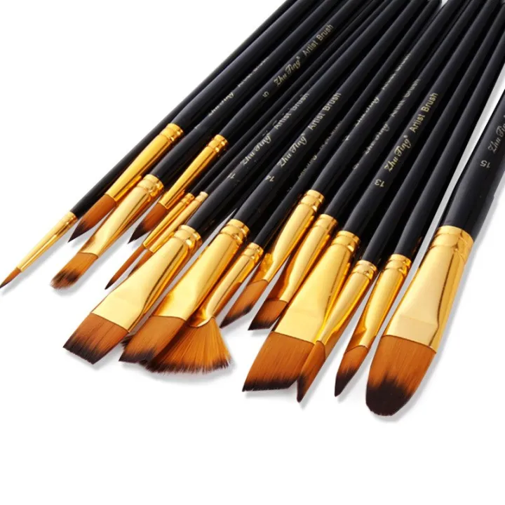 15Pcs%20Watercolor%20Paint%20Brushes%20Set%20Nylon%20Hair%20Painting%20Brush%20Variety%20Style%20Short%20Rod%20Oil%20Acrylic%20Painting%20Brush%20Pen%20Art%20Supplies%20-%20Image%207