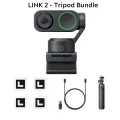 Insta360 Link 2 2C Webcam 4K 30fps PC AI Tracking Noise-Canceling Gesture Control 1/2 Sensor HDR Insta 360 Link2 Web Camera. 