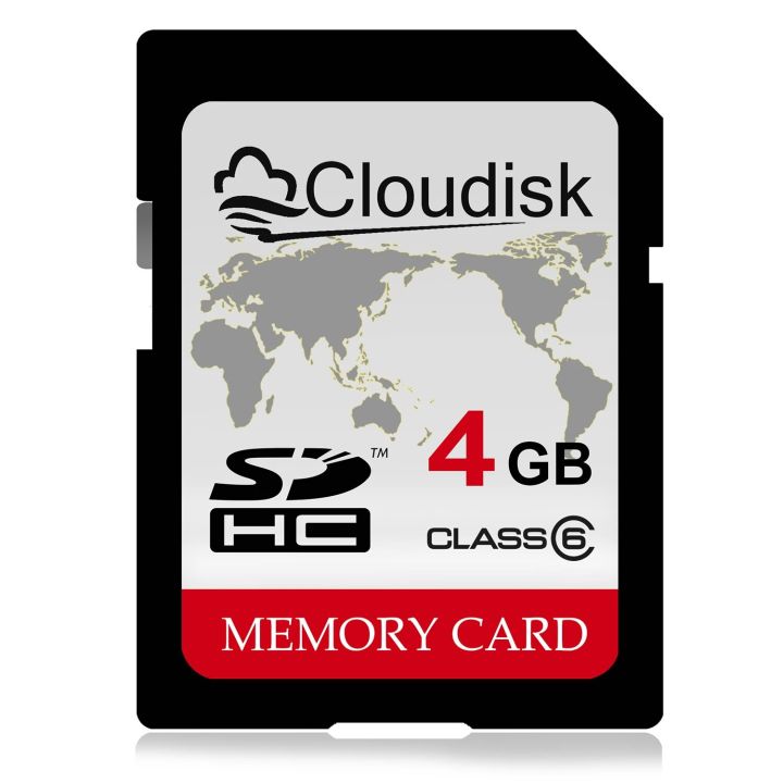 Cloudisk%20SD%20Card%20Class%206%204GB%20World%20Map%20Class%204%202GB%201GB%20128MB%20Memory%20Card%20for%20Camera%20-%20Image%204