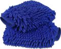 Scratch-Free Microfiber Cleaning Glove for Motorbike/Car-Small size. 