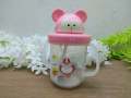 Baby Water Bottle/Mum Pot 200 ml - 1Pcs (Color as Per Stock). 