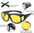 HD Vision Wrap Around Sunglasses/Night vision glasses. 