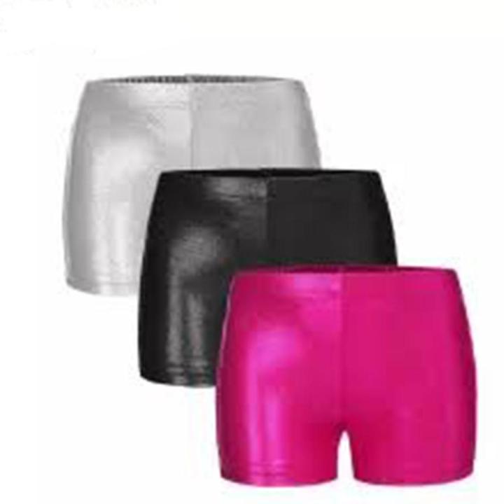 Girls Shorts Children's Thin Pants Kids Dancing Gymnastics Leotards Casual Beach Short Pant 2022 Teens Elastic Ballet Boxers