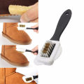 3-Side Shoe Suede Leather Nubuck Shoes Cleaning Brush Cleaner Boot Stain Dust Sunlight Mall.