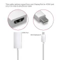 Mini Display Port DP to HDMI Adapter Cable for Macbook Pro Air 1080P. 
