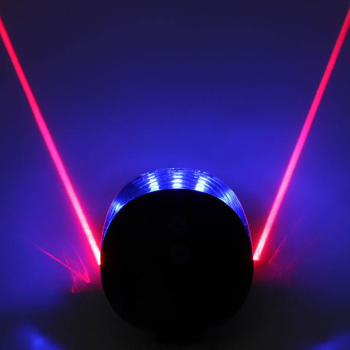 Hot!%201PC/2PCS%20Bicycle%20Bike%20Safety%20Warning%20Led%20light%20bicycle%20laser%20lights%20LED%20Flashing%20Lamp%20Tail%20Light%20Rear%20Cycling%205%20LED+2%20Laser%20-%20Image%207