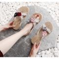 Internet Celebrity All-Match Summer Non-Slip High Heel Xishuangbanna Flip Flops Fairy Style Popular Outdoor Platform Sandals.