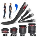 Invisible Height Increase Insole Cushion Height Adjustable Shoe Heel Insoles Insert Taller Support Shock Absorptiont Foot Pad. 