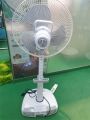 Rechargeable Fan Sunca Without Remote 16" SF-2389 (Warranty 01 year Service Warranty 03 years).