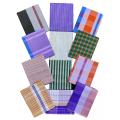 LUNGI FOR MEN - MULTI COLOR CHECK DESIGN LUNGI - COTTON & POLYESTER YARN MIXED FABRIC LUNGI - STITCHED LUNGI (5 HAND)- Inventive Choice. 