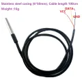 DS18B20 RS485 RS232 TTL Com UART Temperature Acquisition Sensor Modbus RTU for Arduino PC PLC MCU. 