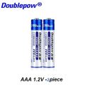 Doublepow | Nickel-Hydride Rechargeable Batteries 1.2V AAA Battery (Remote Size).