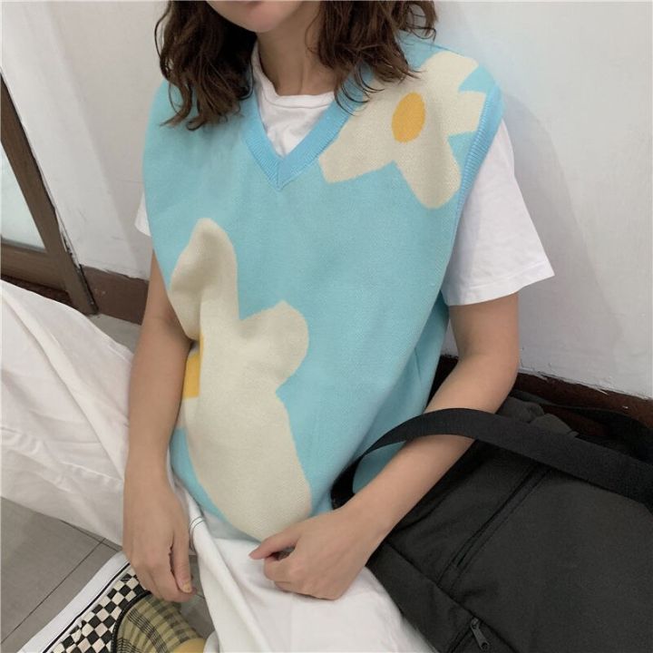 Flower%20Le%20Fleur%20Tyler%20The%20Creator%20Men%20Sweater%20Vests%20Knit%20Casual%20Sweaters%20Vest%20Sleeveless%20High%20Drake%20colete%20sem%20manga%20masculino%20-%20Image%202