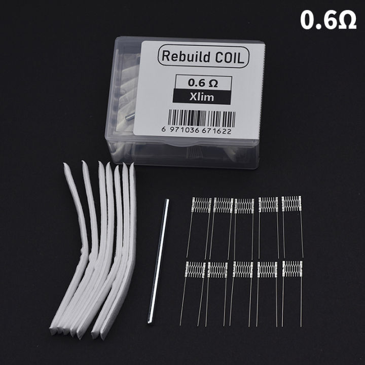 DIY Rebuild Kit Mesh Coil Resistance Wire Accessory For Xlim 0.6/0.8/1.0ohm Repair Tool Tetuo