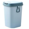 Recycle Bin Waste Basket Bathroom Small Garbage Can Lid Trash Press Type Locking Household. 