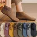 1 Pairs Warm Socks Women Winter Autumn Thickened Velvet Loose Lace Mouth Sleep Socks for Girls Thermal Floor Socks.