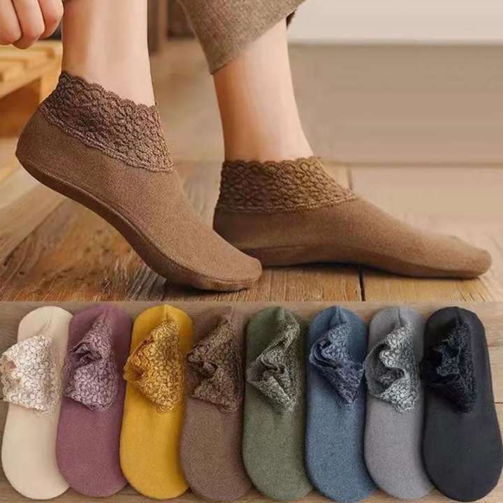 1%20Pairs%20Warm%20Socks%20Women%20Winter%20Autumn%20Thickened%20Velvet%20Loose%20Lace%20Mouth%20Sleep%20Socks%20for%20Girls%20Thermal%20Floor%20Socks%20-%20Image%202