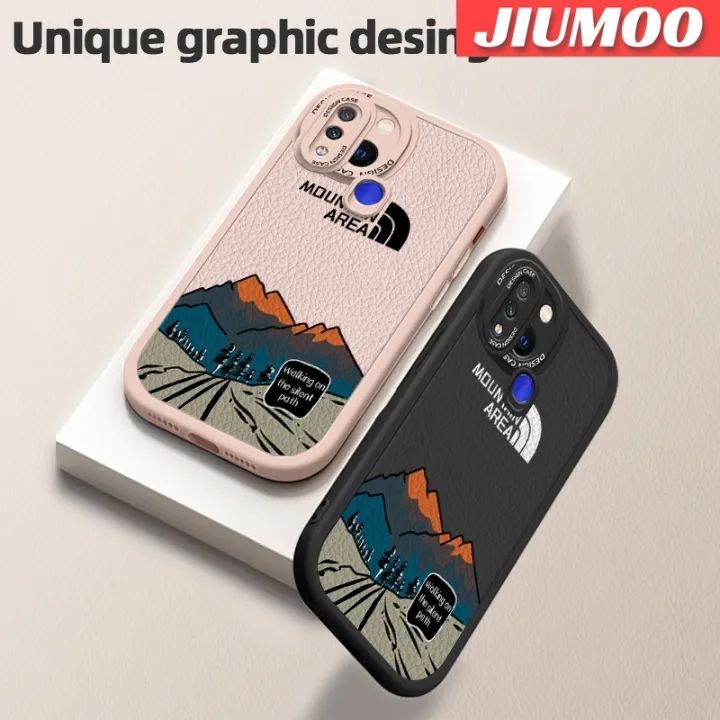 JIUMOO%20For%20Redmi%20Note%207%20Redmi%20Note%207%20Pro%20Note%207s%20Case%20Fashion%20Simple%20Mountain%20Thin%20New%20Design%20Leather%20Soft%20Back%20Cover%20Camera%20Protect%20Cases%20Shockproof%20Casing%20-%20Image%204