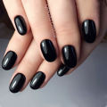 Artificial Purple Short Nails Tips Reusable Press On False Nails For Gluing Accessories DIY Finger Tip Manicure Tool.