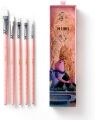 HIMI—Gouache/Watercolor Paint Brushes Set 5 Pcs (Pink,Brushes).