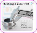 4PCS Nipple 1/2" Male x 1/2" Male Pipe Fittings, 304 Stainless Steel 1/2 inch NPT Male Threaded Pipe Adapter Fittings Equal Nipples Connectors, Male Straight Connector Pipe Fitting.