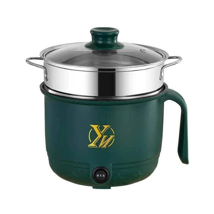 YN Multifunctional Rice Cooker 18-20cm Electric Double Layer Non-Stick Coating Pot Dual Heating Gear 300/600W Mini Rice Cooker