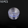 1/10Pcs 20/30/35Mm Transparent Thicken PVC Double Sided Round Vacuum Table Suction Cups/Household Lightweight Non-slip Glass Sucker Pads Without Trace. 
