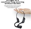 BL13 Bone Conduction Headphones Wireless Bluetooth 5.1 Earphone Ear Hook Waterproof Sports Headset Not In-Ear Earphones.