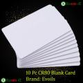 PVC Blank Card for Print ID Card-ISO CR80 Size-10Pc. 