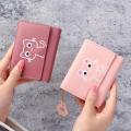 【Top Selling Item】 Women Wallet Cute Cat Short Wallet Leather Purse Girls Bag Card Holder. 