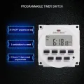 LALA SINOTIMER TM618N-2 220V Programmable Timer Switch with Countdown Time Function. 