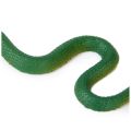Rubber snake-3 x Simulation soft plastic toy snake-green. 