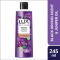 Lux Body Wash Black Orchid Scent & Juniper Oil 245ml. 