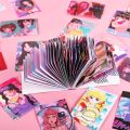 50sheets Retro Japanese Kawaii Girl Stickers DIY Scrapbook Mobile Phone Case Tablet Stationery Stationary Decorative Stickers. 
