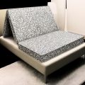 Paradise Foldable Floor Mattress - Portable Floor Mattress for Everyday Life (4 inch Thickness).
