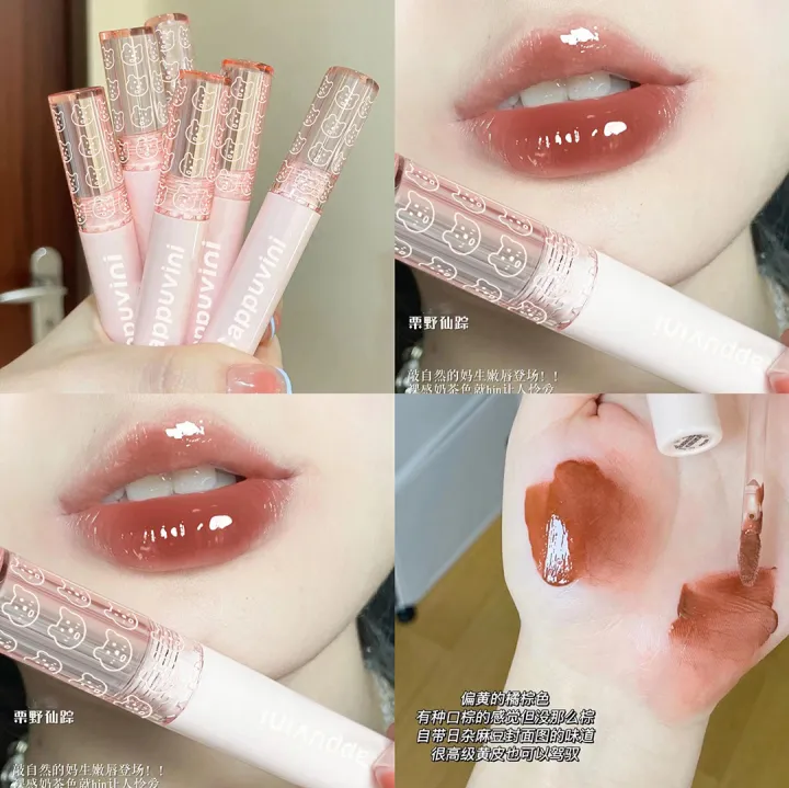 %E3%80%90The%20Edge%20of%20Beauty%E3%80%91New%20KH%20One-Piece%20Bubble%20Bear%20Lip%20Lacquer%20Water%20Light%20Gla%20Full%20Eay%20To%20Fade%20And%20White%20Girl%20Pink%20Liptick%20-%20Image%203