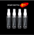 Plastic Spray Bottle 50 ml 4 piece. 