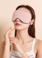 1 Pc 3D Double Side Sleeping Eye Mask Travel Warm Cool Dual Use Adjustable Eyepatch Health Beauty. 