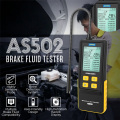 AS502 Automotive Brake Fluid Tester Digital Display Brake Oil Testing Tool for Car for DOT3/DOT4/DOT5.1 Compatibility.