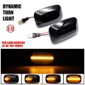 Dynamic LED Flowing Water Turn  Lights Blinker Indicator Car Lamp For Toyota Land Cruiser Landcruiser 70 80 100 Series. 