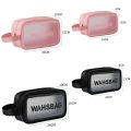 Makeup Storage Bag - Multifunctional Travel Outdoor Makeup Bag- PU Transparent Waterproof Large Capacity Portable Wash Bag.